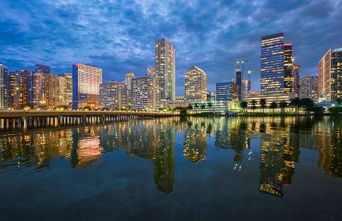 Brickell at Blue Hour