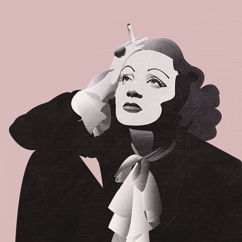 Marlene Dietrich sur Maarten Stienstra