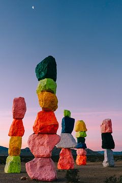 Seven Magic Mountains Moon IV by Bethany Young Photography