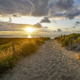 Beach, dunes, sea and sun by Dirk van Egmond