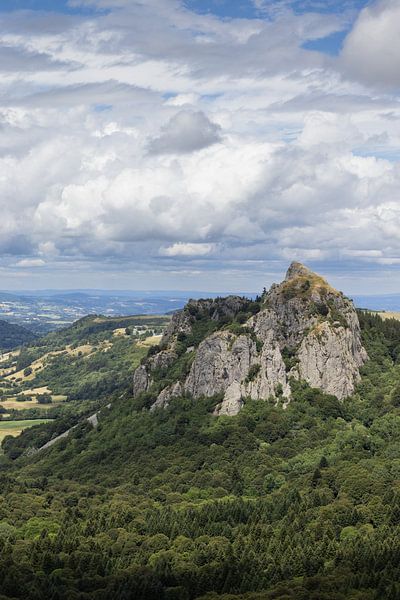 La Roche Sanadoire, Auvergne, France by Imladris Images