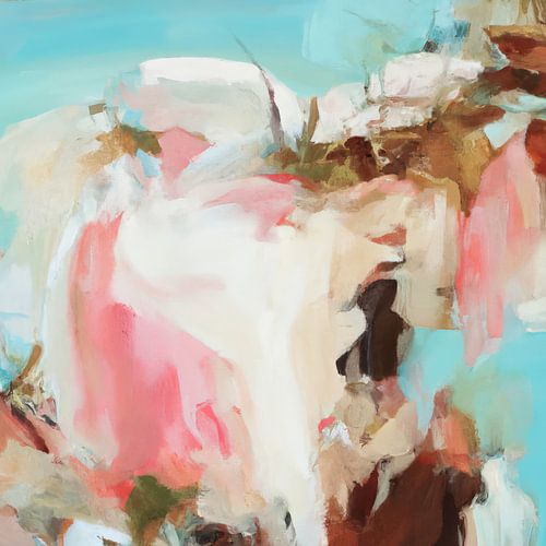 Abstrakte Malerei Pastell