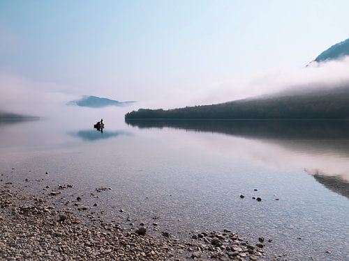 Stilte bij Lake Bohinj