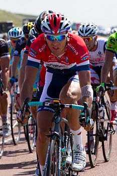 Johnny Hoogerland in actie