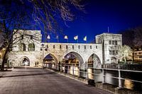 Die abgerissene Pont des Trous in Tournai (Tournai)