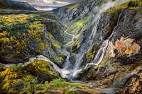 Waterval Voringsfossen, Noorwegen