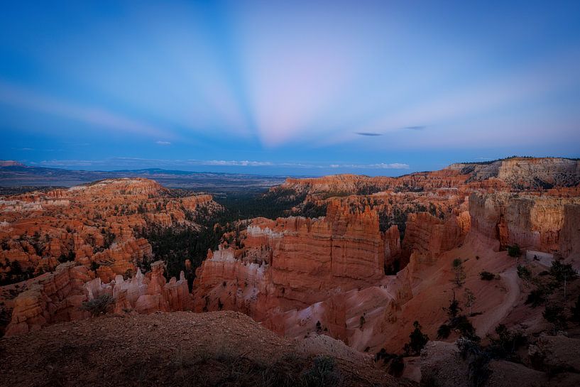 Bryce Canyon nach Sonnenuntergang von Thijs Friederich