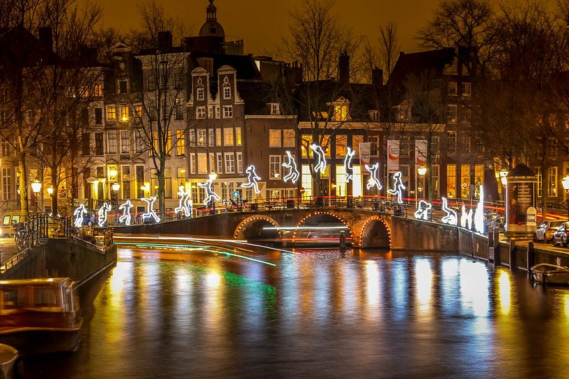 AmsterdamNight2 van John ten Hoeve
