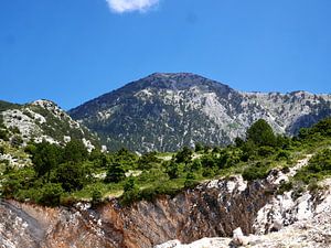 Mooie bergen in Albanië