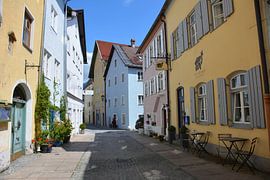 Street in Füssen Germany Deutsche Alpenstrasse by My Footprints
