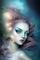 Meerjungfrau, Fantasie, schöne Meerjungfrau