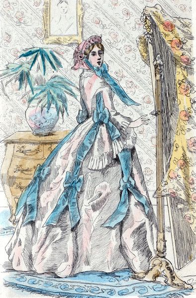 La mode dans le Paris du XIXe siècle, Henri Boutet, (1851 1919) par Liszt Collection