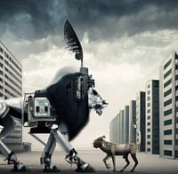 Lion meets Machine