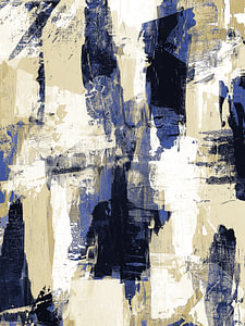 Abstract Brush Strokes no. 4