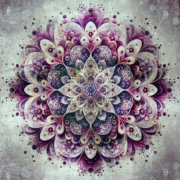 Mandala - Blossom of harmony by Sabine Wagner