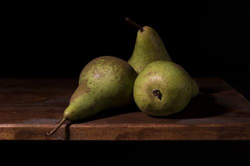 Nature morte de poires
