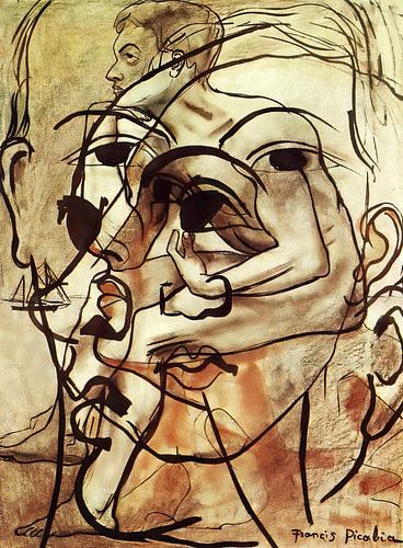Francis Picabia - Transparenz für Männer von Peter Balan