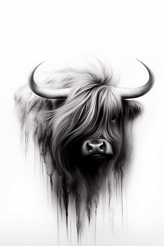 Profound Gaze of the Scottish Highlander