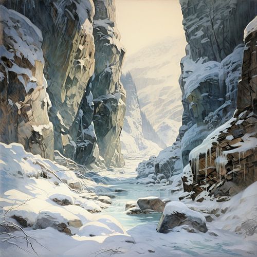 Malerei Winter 79921