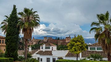 The Alhambra in Granada, is considered the masterpiece of Moorish architecture. by Marjolein Zijlstra