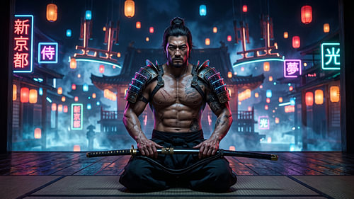Japon, Neon Samurai