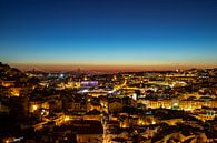 Lissabon bei Nacht von Mark Lenoire Miniaturansicht