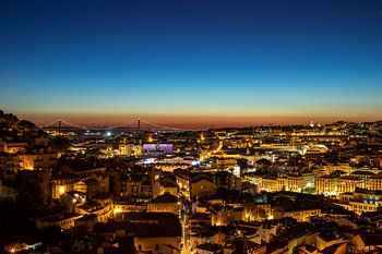 Lissabon bei Nacht
