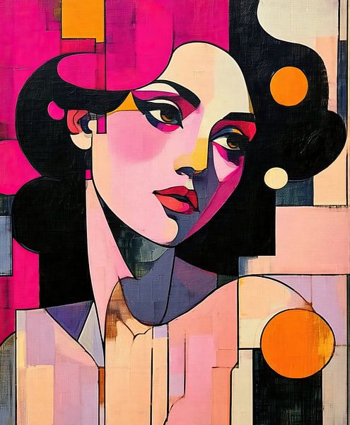 Portrait de femme par Art Merveilleux