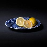 Zitronen auf Delfter Blau