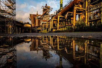 Hochofen Ruhrgebiet Deutschland, Duisburg, Industriefotografie