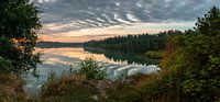 Cloudy Sunrise View van William Mevissen thumbnail