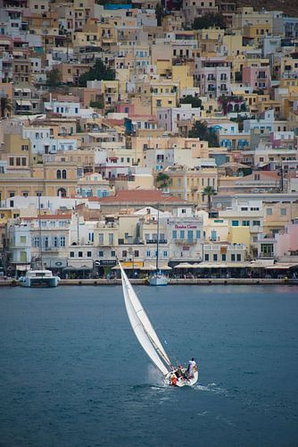Sailing near Syros 