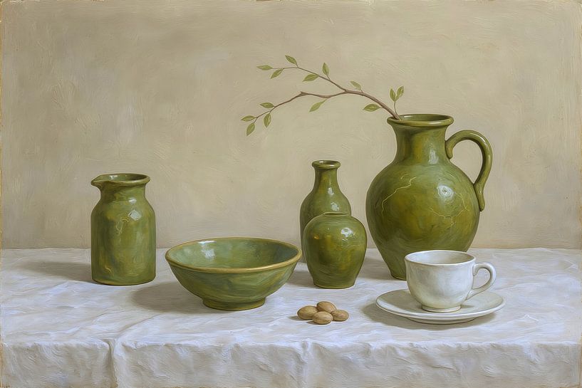 Nature morte Simplicité et élégance. par AVC Art Studio