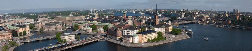 Riddarholmen eiland in Stockholm by Michelle Peeters