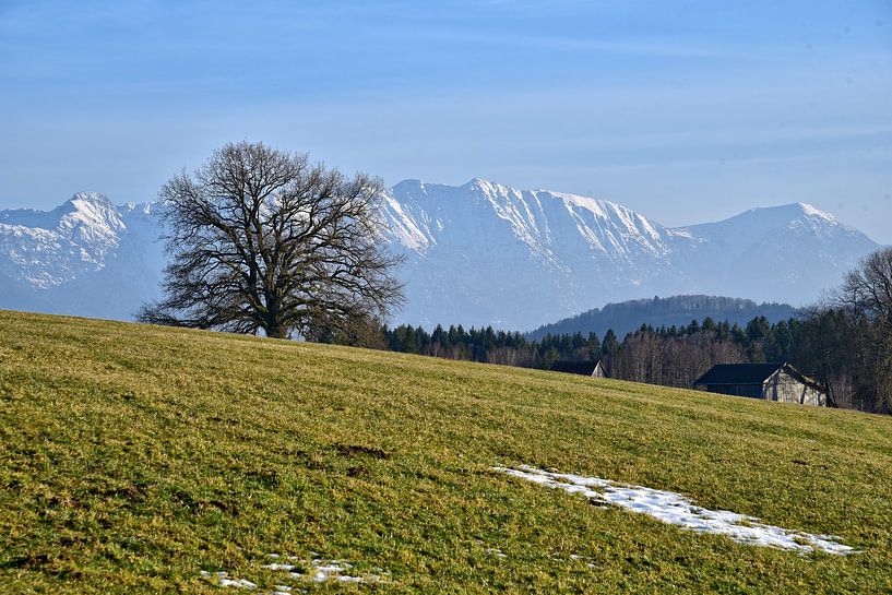 Alpenblick - Bayern von Peter Bergmann