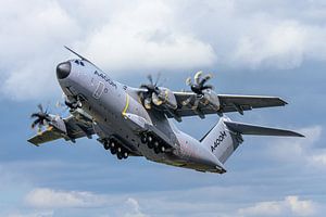 Airbus A400M Militärtransportflugzeug.