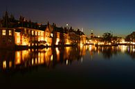Den Haag bij nacht van Michel van Kooten thumbnail
