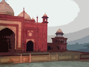 India zonsopgang van Kirtah Designs