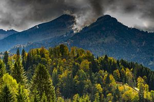 Aussichtspunkt Hofmannsruh bei Oberstdorf