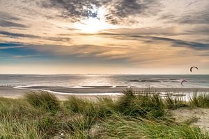 Strand Maasvlakte Rotterdam 1 van Diana Kievit