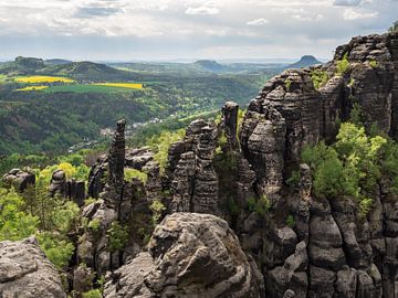 Schrammsteine, Sächsische Schweiz - Torsteine von Pixelwerk