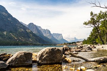 Glacier National Park, St. Mary Lake, Montana, USA by Jeroen van Deel