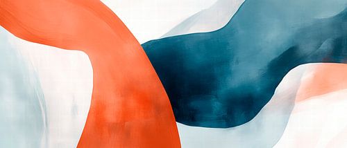 Kleurrijk abstract golfpatroon