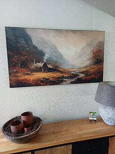 Schottische Landhausmalerei