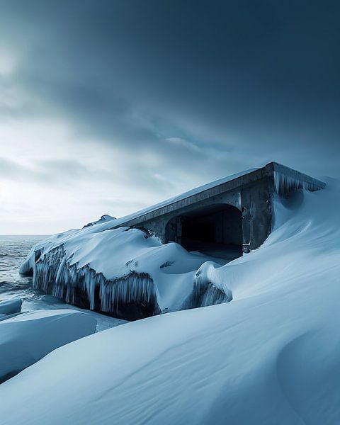 Winterlandschaft von fernlichtsicht