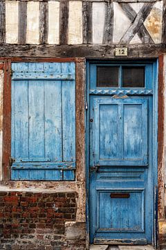 Blaue Tür von Maikel Brands