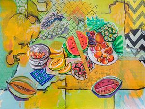 Küche Kunst - Früchte