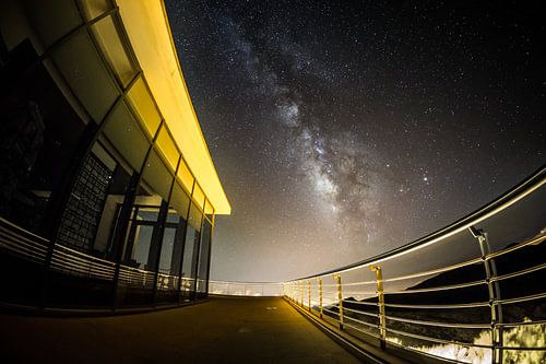 Melkweg boven het uitkijkpunt Pico do Areeiro