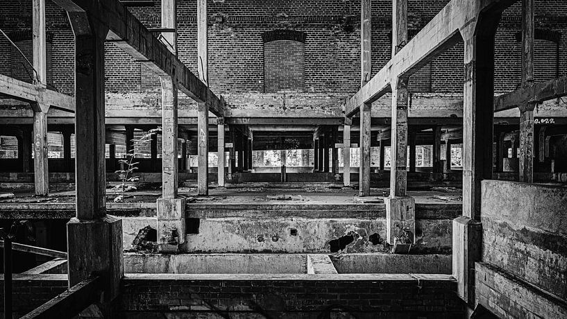 Urbex in old factory by Anton Steenbergen