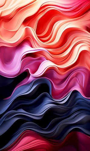 Dynamisch organisch abstract